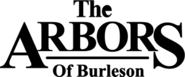 The image shows a logo with the text "The ARBORS of Burkerson".